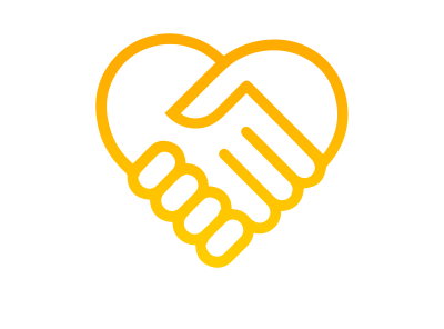 Handshake / Heart Icon