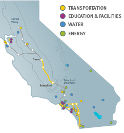 Statewide Experience - Transportation, Education & Facilities, Water & Energy